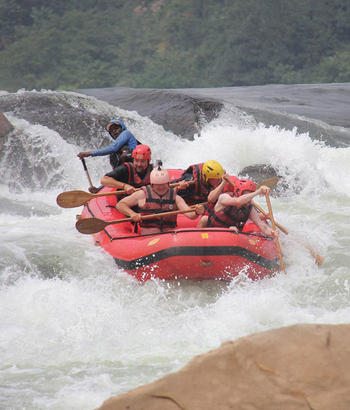 white Nile rafting